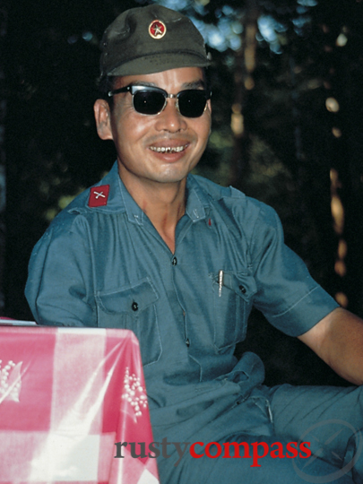 Former VC guide at Cu Chi, 1993